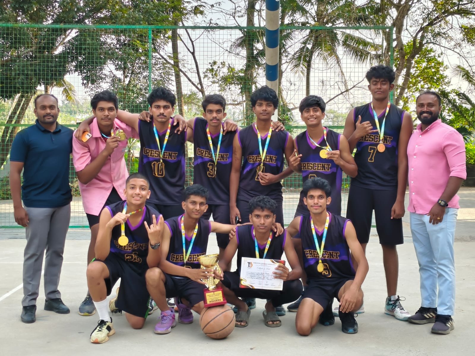 TCS Basketball Championship 2025–26 - U-19 Boys Category – Winners