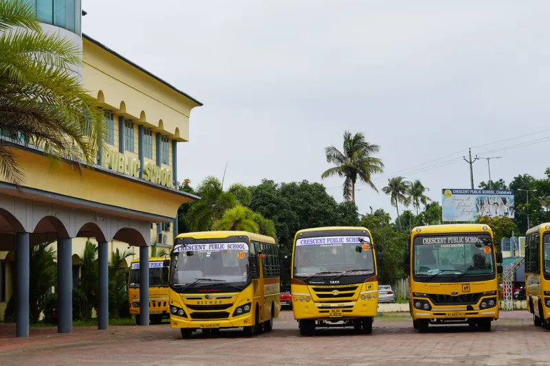 Crescent School buses — slide 1